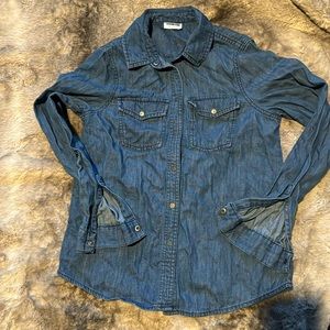 Noisy may xs denim shirt